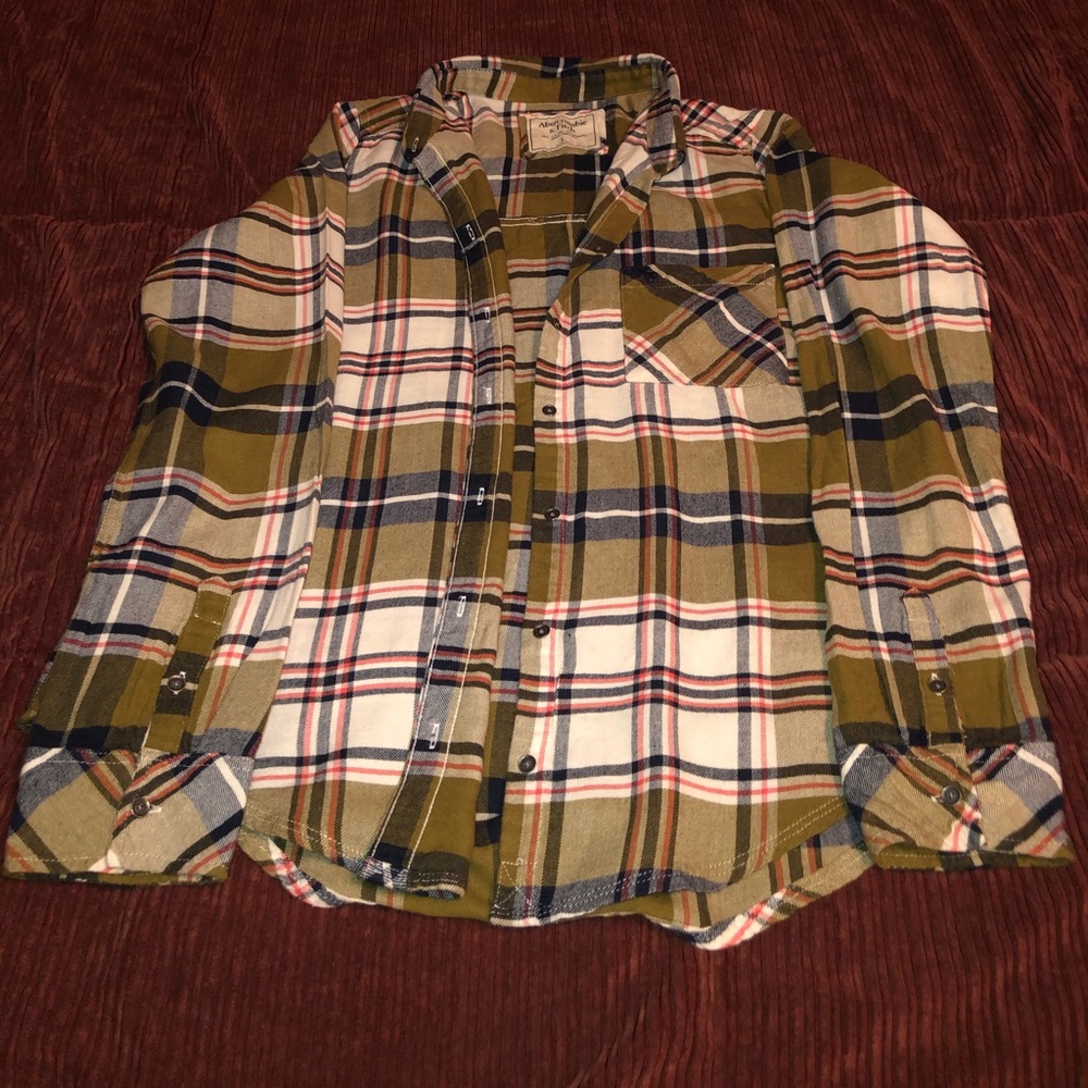 Multi color flannel shirt